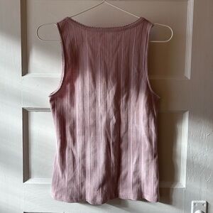 NWT Rouje Lilac Ribbed Tank Top